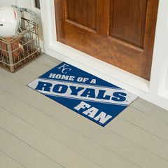Kansas City Royals PVC Mat COLOR Home of a Fan, MLB