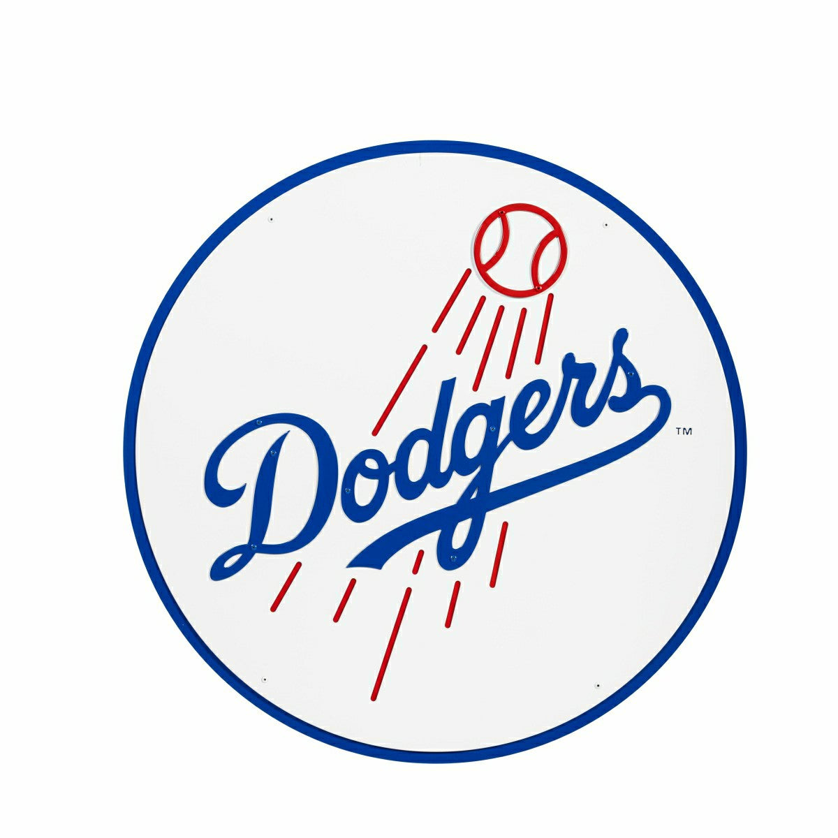 Los Angeles Dodgers Premier Metal Wall Art, MLB, Home