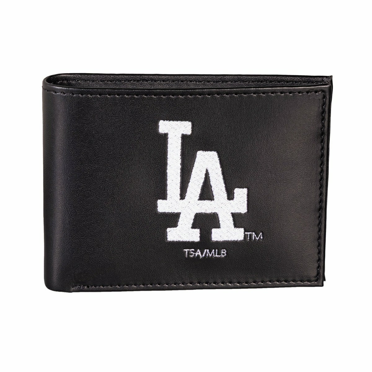 Los Angeles Dodgers Black Bi-Fold Embroidered Wallet w/ RFID Blocking, MLB, Home