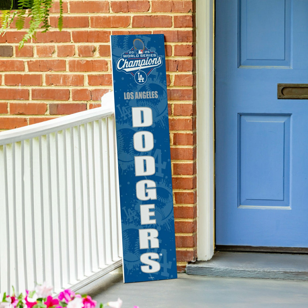 Los Angeles Dodgers, World Series 2025 Porch Leaner, 46", MLB, Home