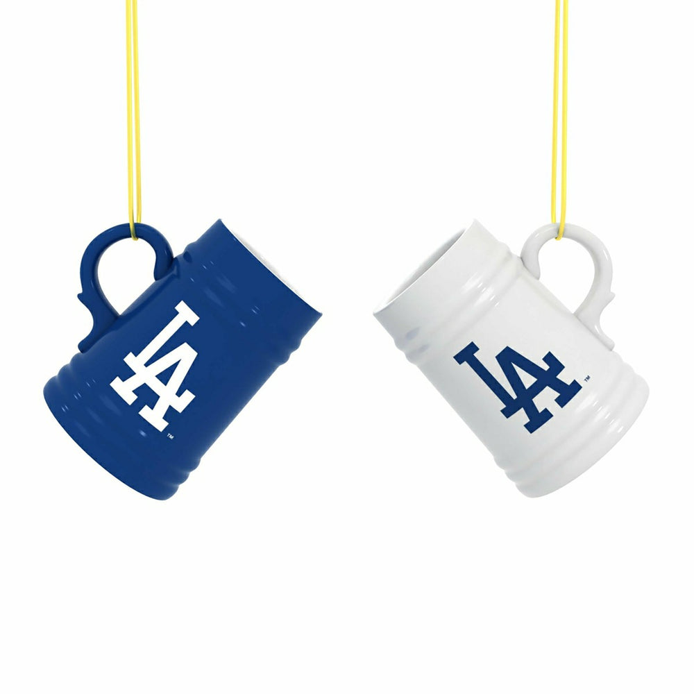 Los Angeles Dodgers Ceramic Mini Stein, 3oz, set of 2, MLB, Home
