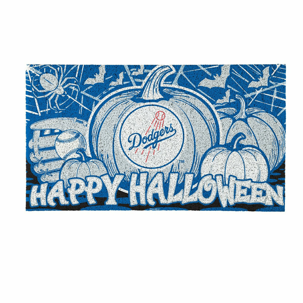 Los Angeles Dodgers Halloween PVC Mat, 28"x16", MLB