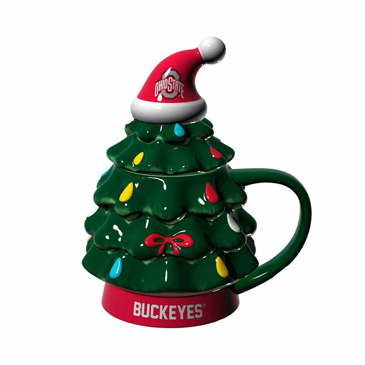 Ohio State University, Holiday Tree Cup Gift Set, 14oz., Home, Collegiate