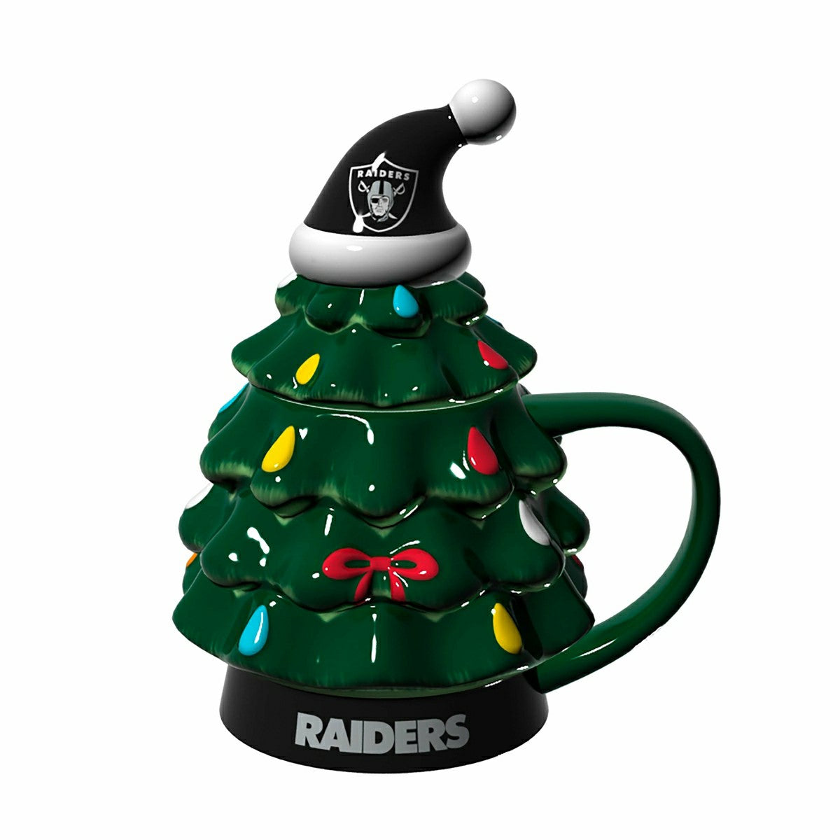 Las Vegas Raiders, Holiday Tree Cup Gift Set, 14oz., Home, NFL