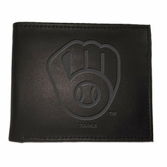 Milwaukee Brewers Bi-Fold Wallet Black, MLB, Home
