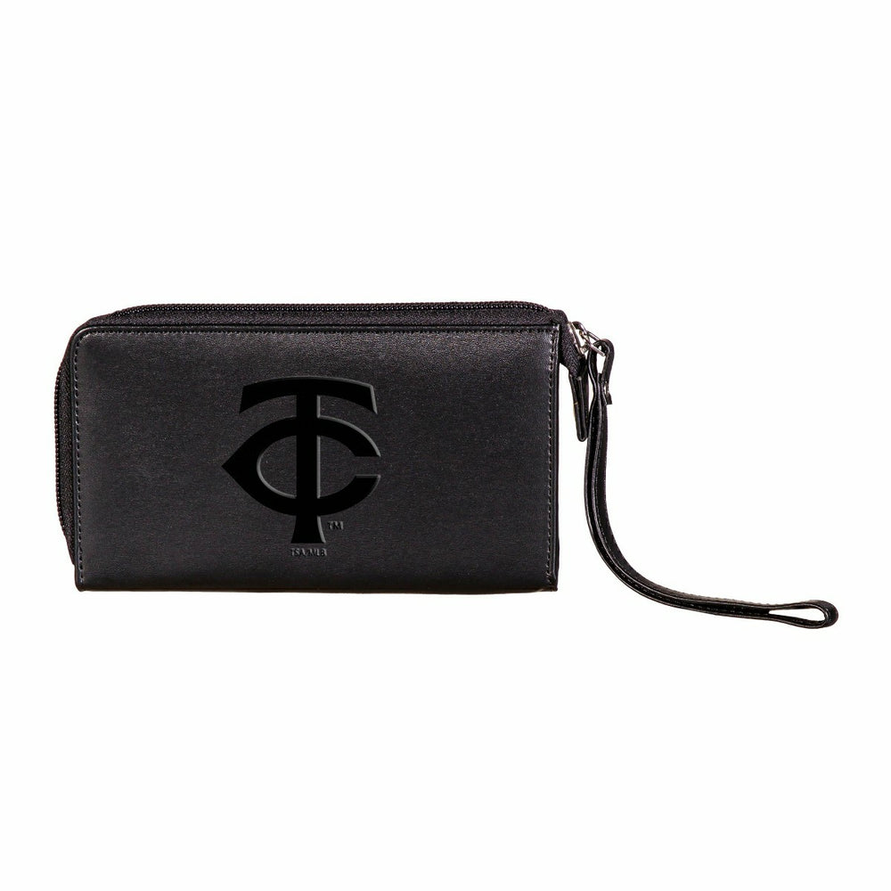 Minnesota Twins Wristlet Wallet Black, MLB, Home