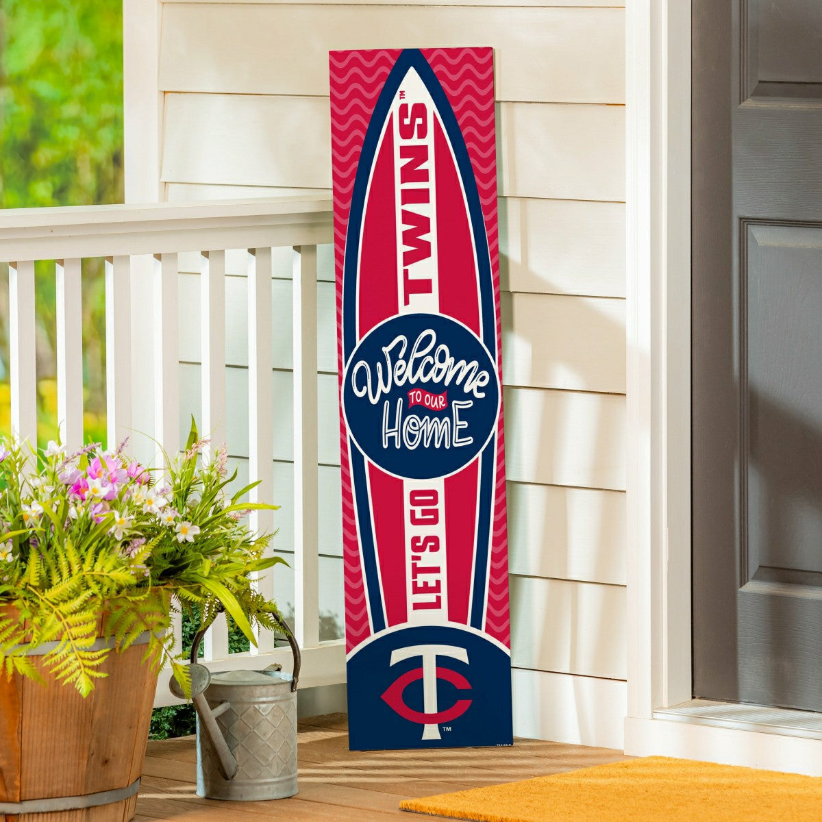 Minnesota Twins Summer Seasonal Surfboard ECM Exclusive 47" Single Sid, MLB, Home