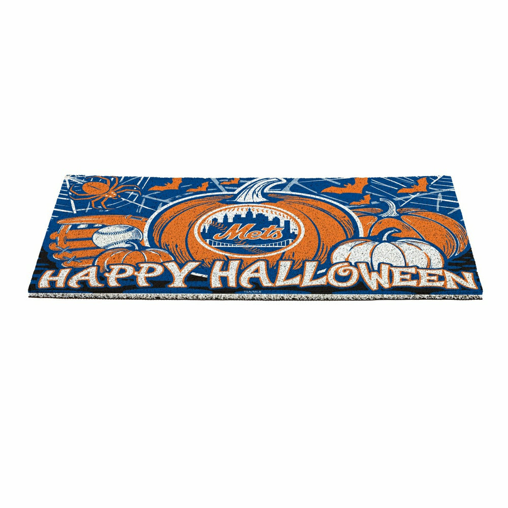 New York Mets Halloween PVC Mat, 28"x16", MLB