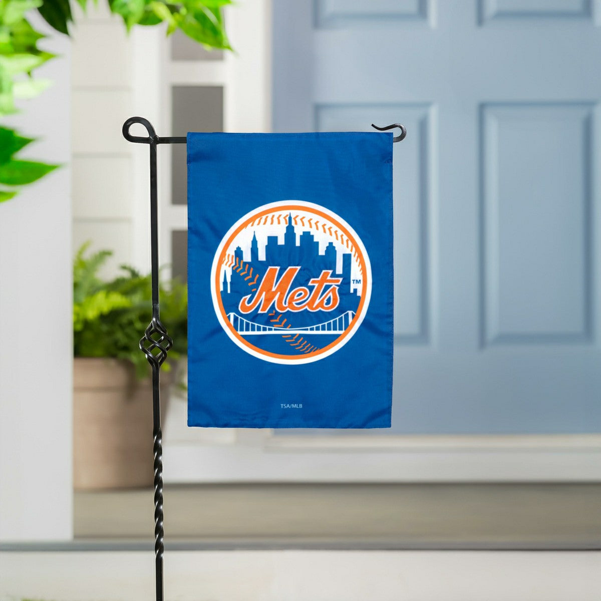 New York Mets Applique Flag, GDN, MLB, Home