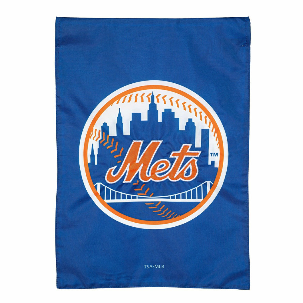 New York Mets Applique Flag, GDN, MLB, Home