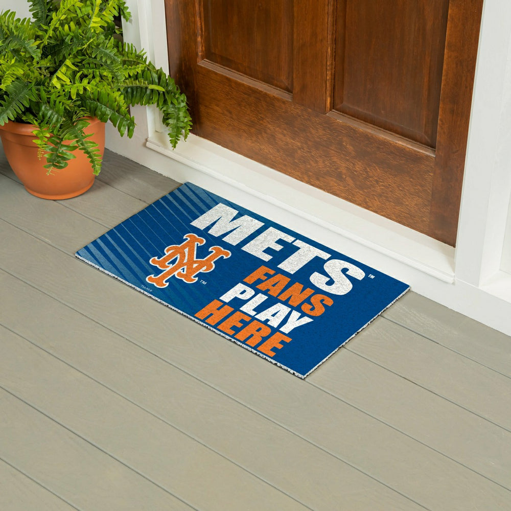 New York Mets Fan Mat, 28"x16", MLB