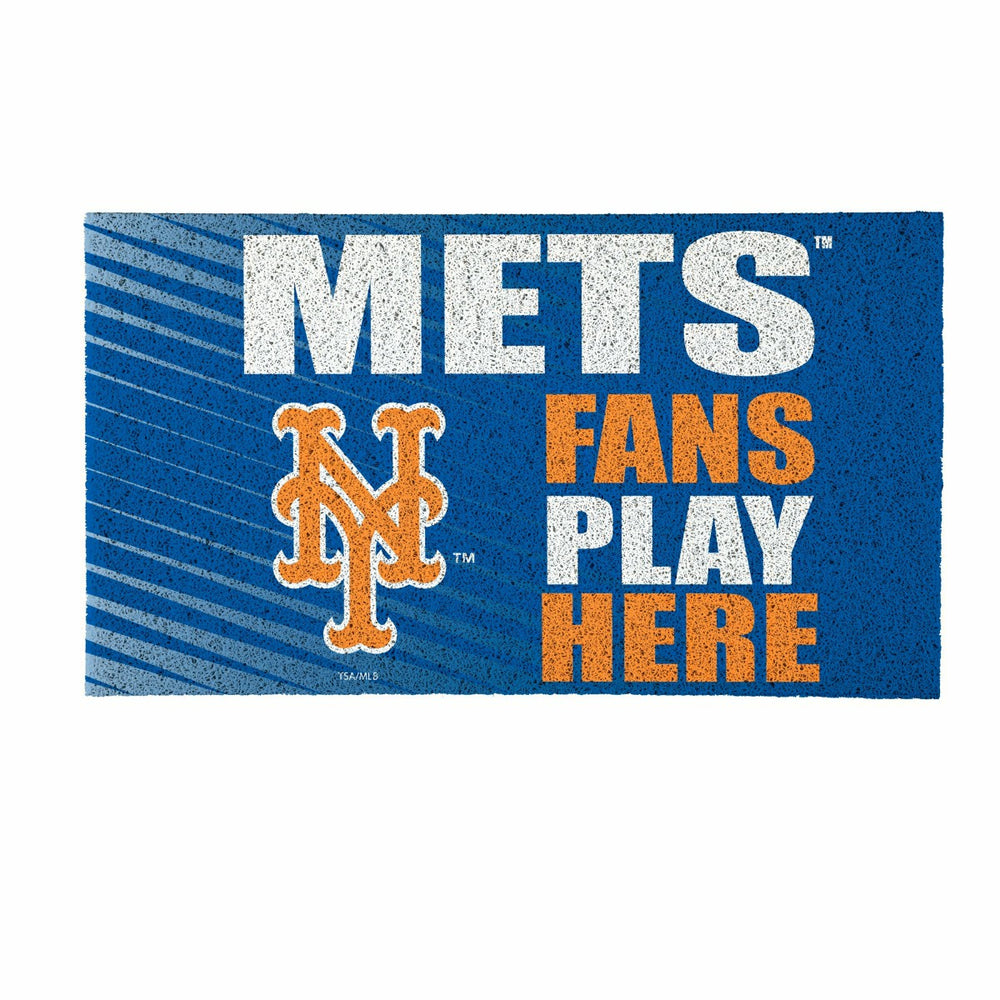 New York Mets Fan Mat, 28"x16", MLB