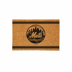 New York Mets Large One Color Coir Mat, 36"x24", MLB