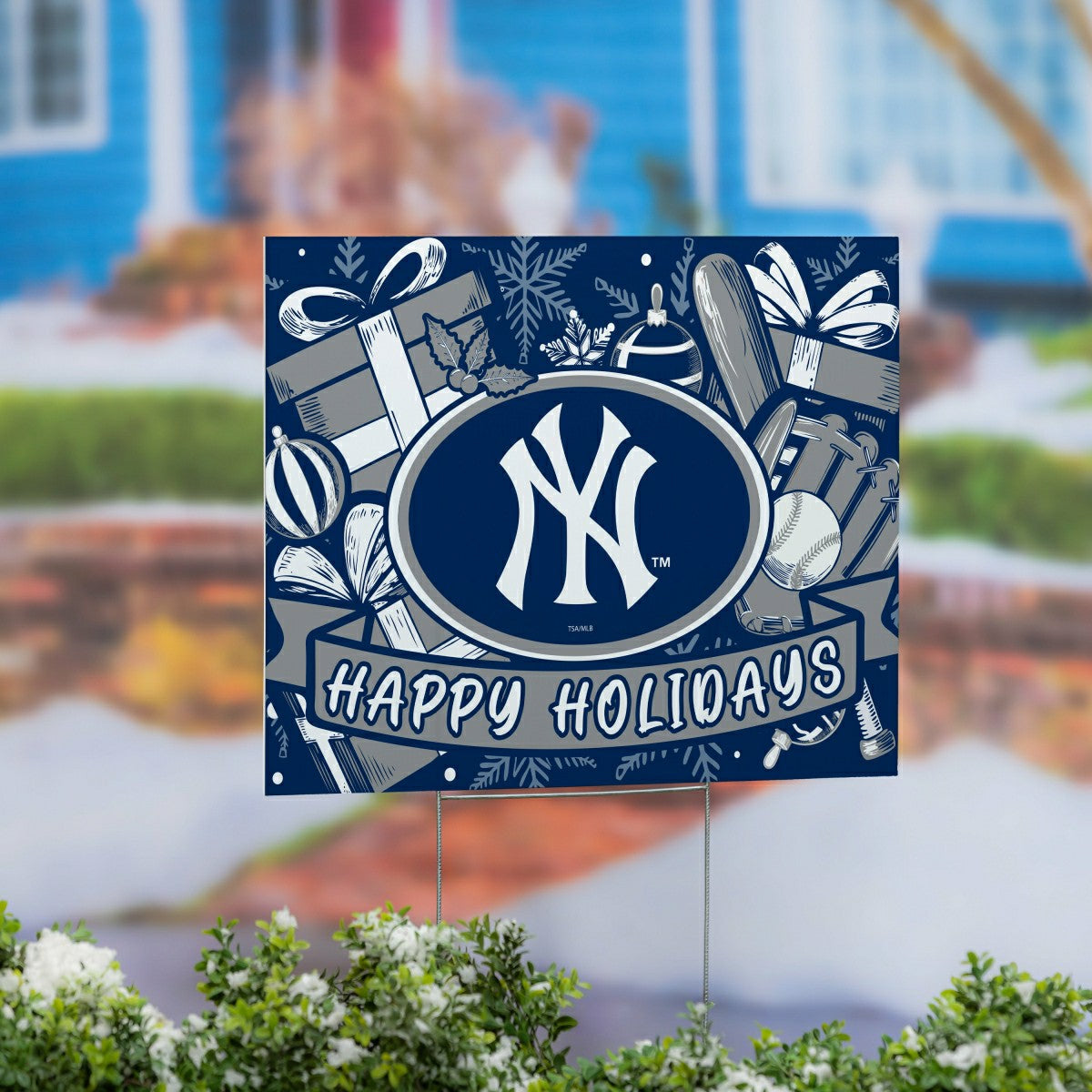 New York Yankees Yard Sign, Holiday, MLB, Home