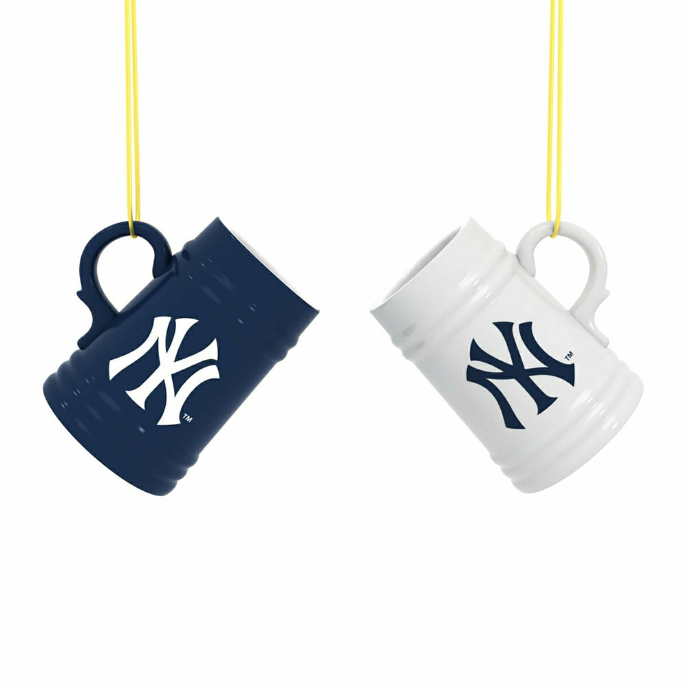 New York Yankees Ceramic Mini Stein, 3oz, set of 2, MLB, Home