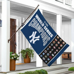New York Yankees Single Sided Flag w/ 2 Grommets, 3'x5' Multi Win Flag, MLB, Home
