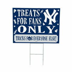 New York Yankees Yard Sign, Halloween Treats for Fans, MLB, Home
