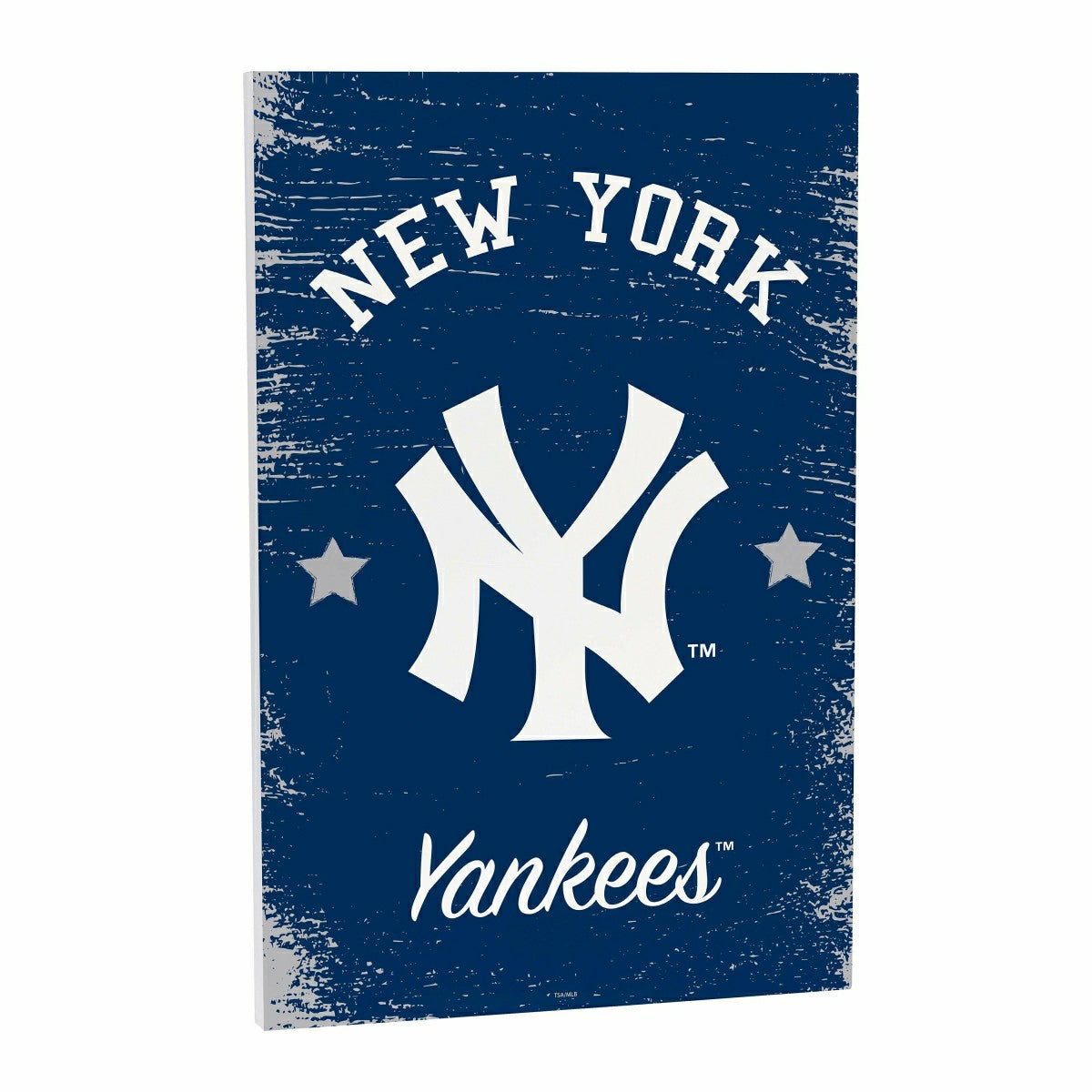 New York Yankees Wood Wall Sign, 16x24, MLB, Home