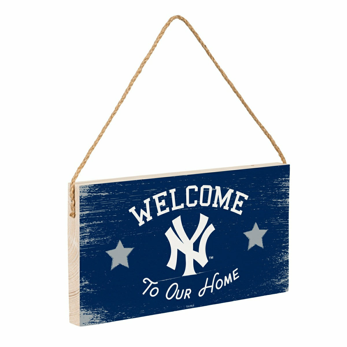 New York Yankees Wood Wall Sign, 6x11, MLB, Home