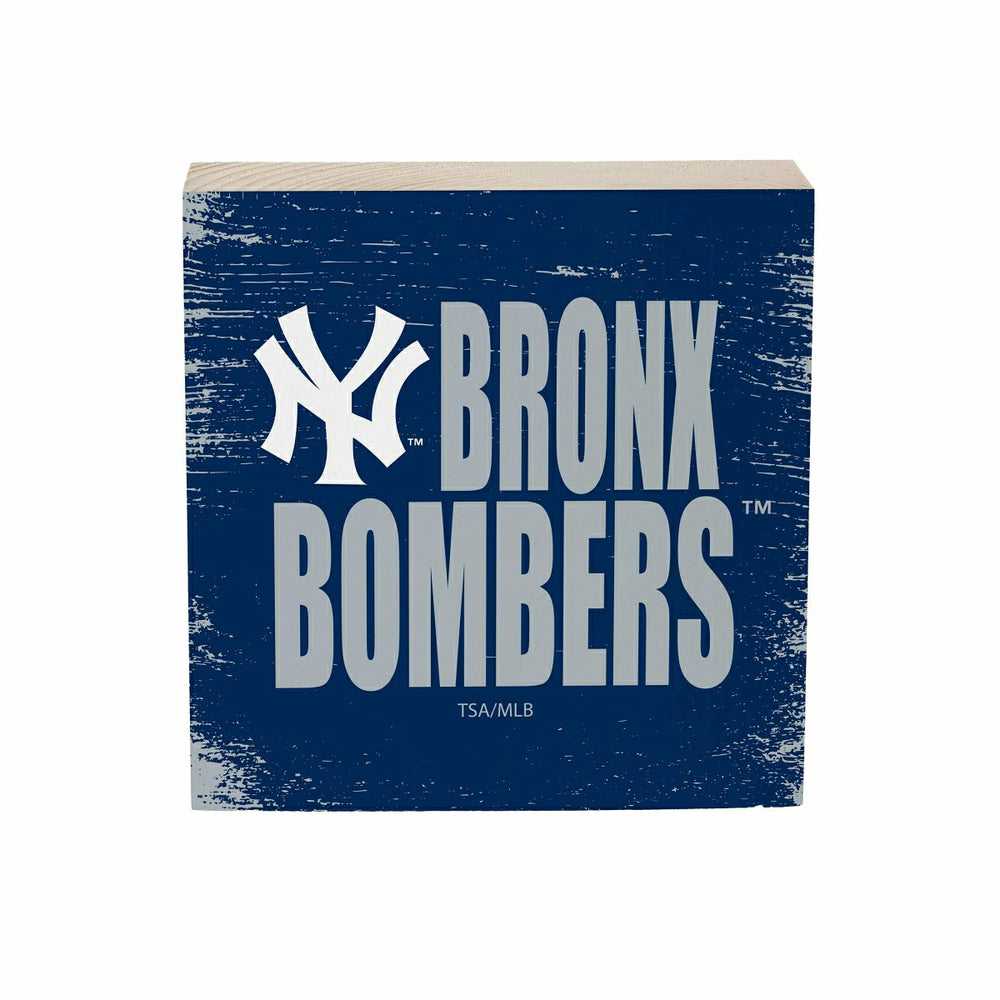 New York Yankees Plock, Down Home Fans, 6x6, MLB, Home