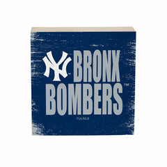 New York Yankees Plock, Down Home Fans, 6x6, MLB, Home