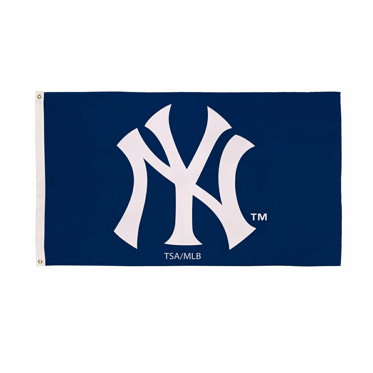 New York Yankees Single Sided Flag w/ 2 Grommets, 3'x5', MLB, Home