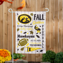 University of Iowa, Moire Flag, GDN, Fall Seasonal, Sale, Collegiate, Home