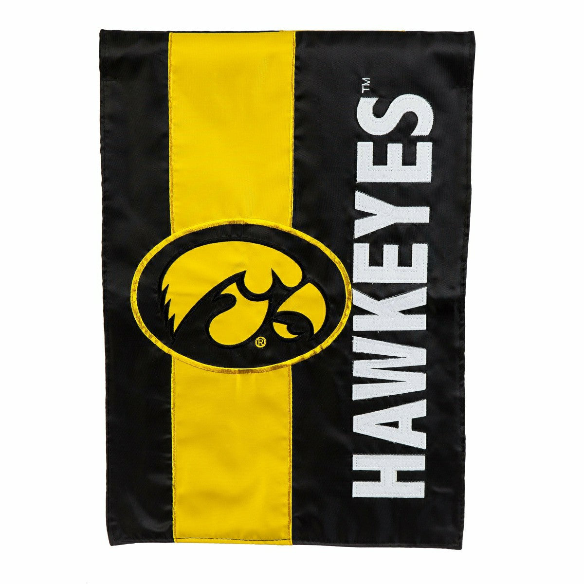 University of Iowa Embellished Garden Flag, Sale, Collegiate, Home