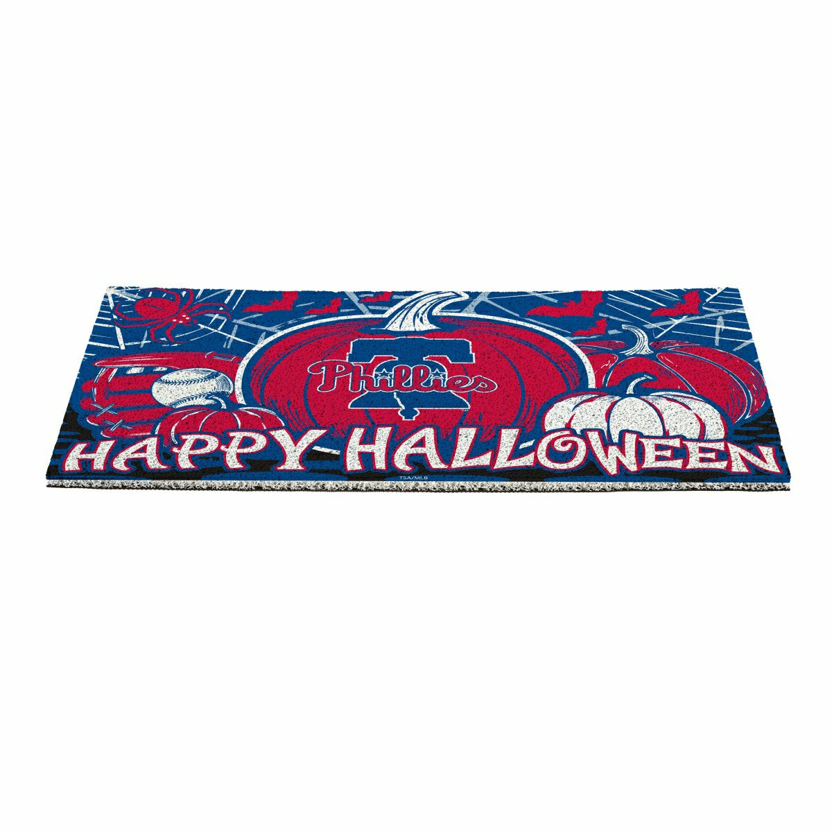 Philadelphia Phillies Halloween PVC Mat, 28"x16", MLB