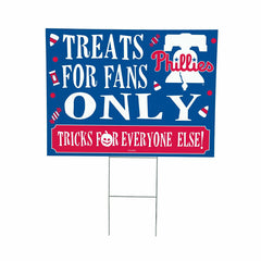 Philadelphia Phillies Yard Sign, Halloween Treats for Fans, MLB, Home