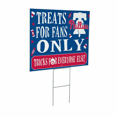 Philadelphia Phillies Yard Sign, Halloween Treats for Fans, MLB, Home