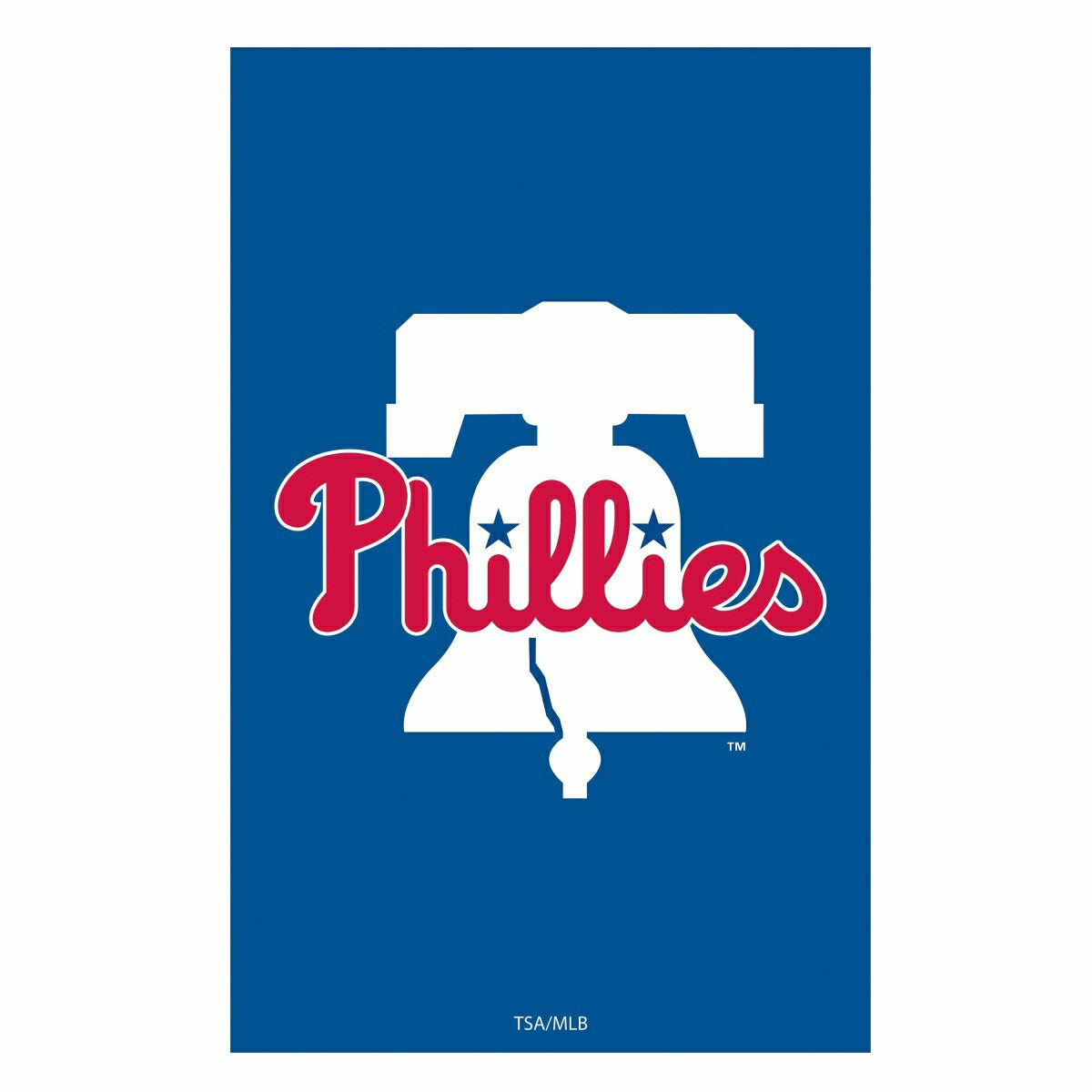 Philadelphia Phillies Applique Flag, Reg, MLB, Home