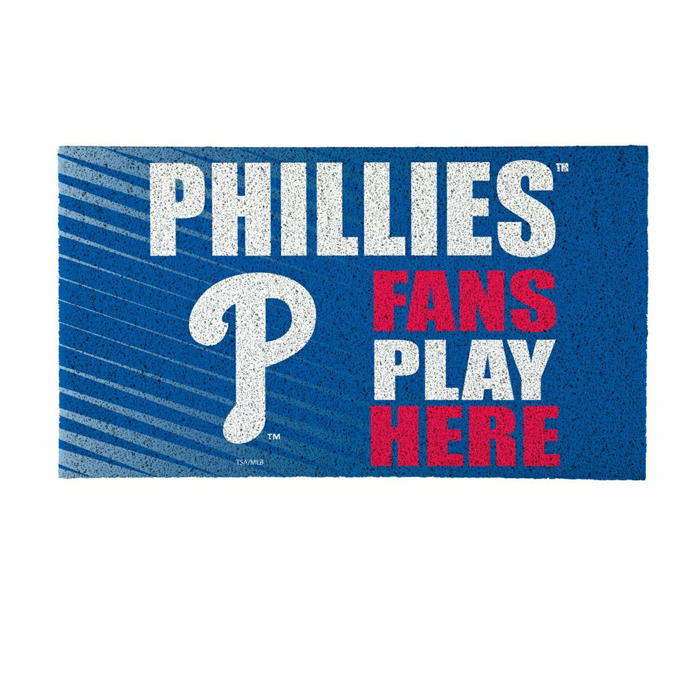 Philadelphia Phillies Fan Mat, 28"x16", MLB