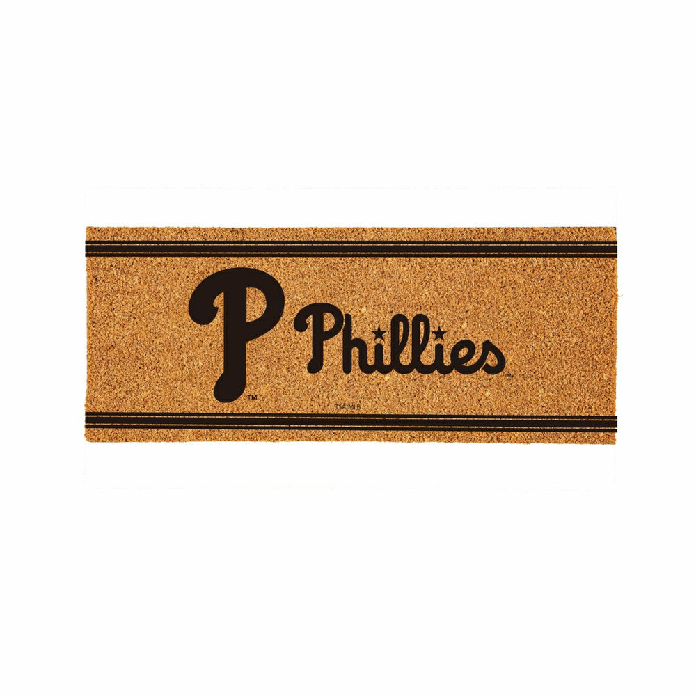 Philadelphia Phillies Extra Large One Color Coir Mat, 60"x24", MLB