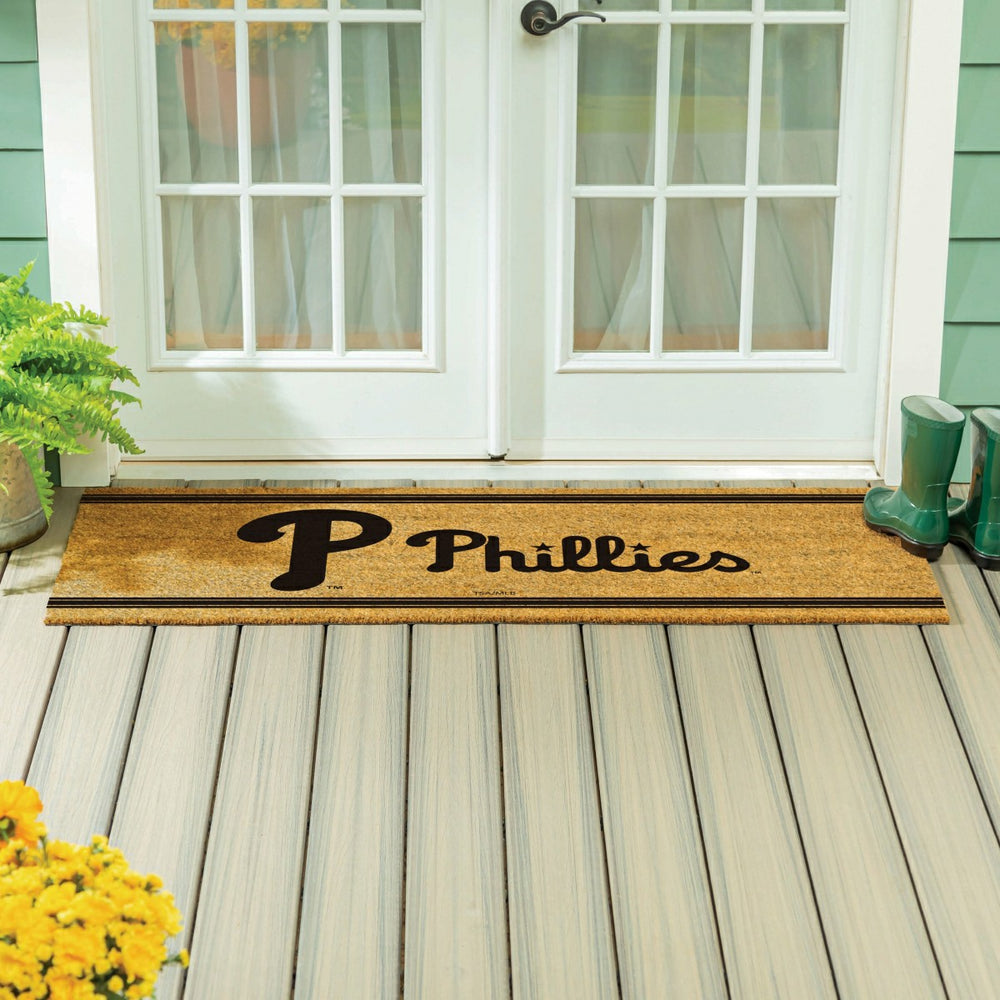 Philadelphia Phillies Extra Large One Color Coir Mat, 60"x24", MLB