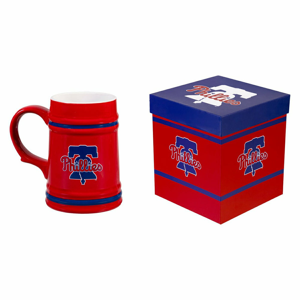 Philadelphia Phillies Ceramic Stein Cup, 24oz, MLB, Home