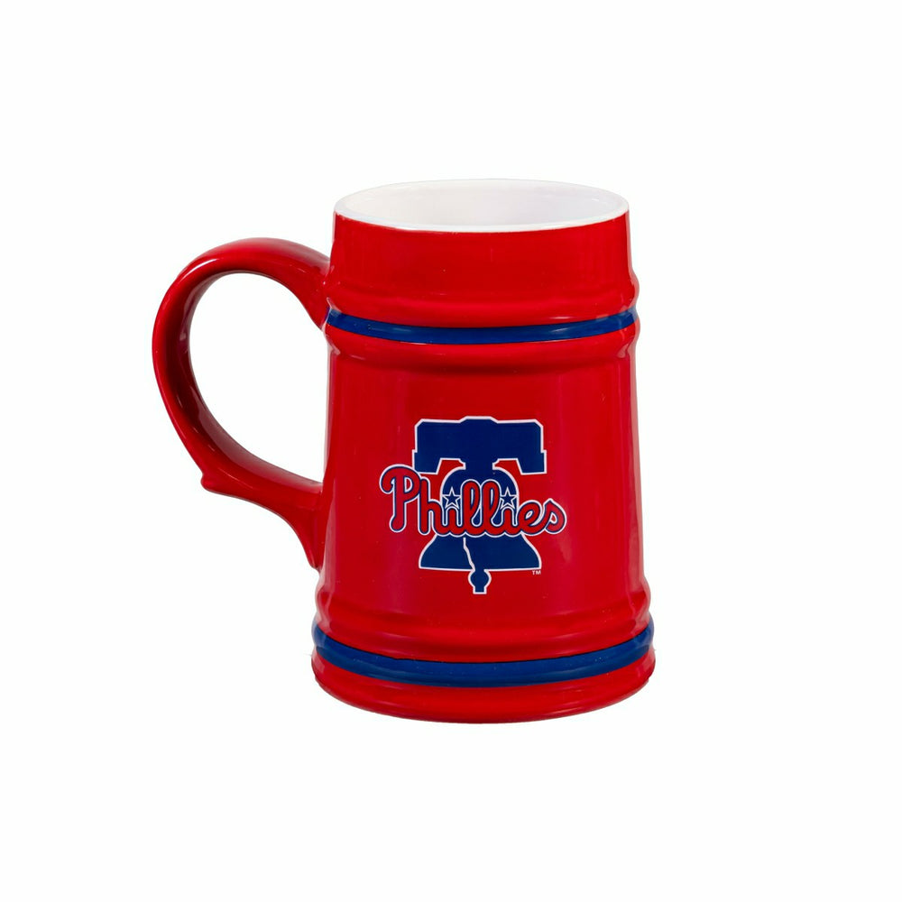 Philadelphia Phillies Ceramic Stein Cup, 24oz, MLB, Home