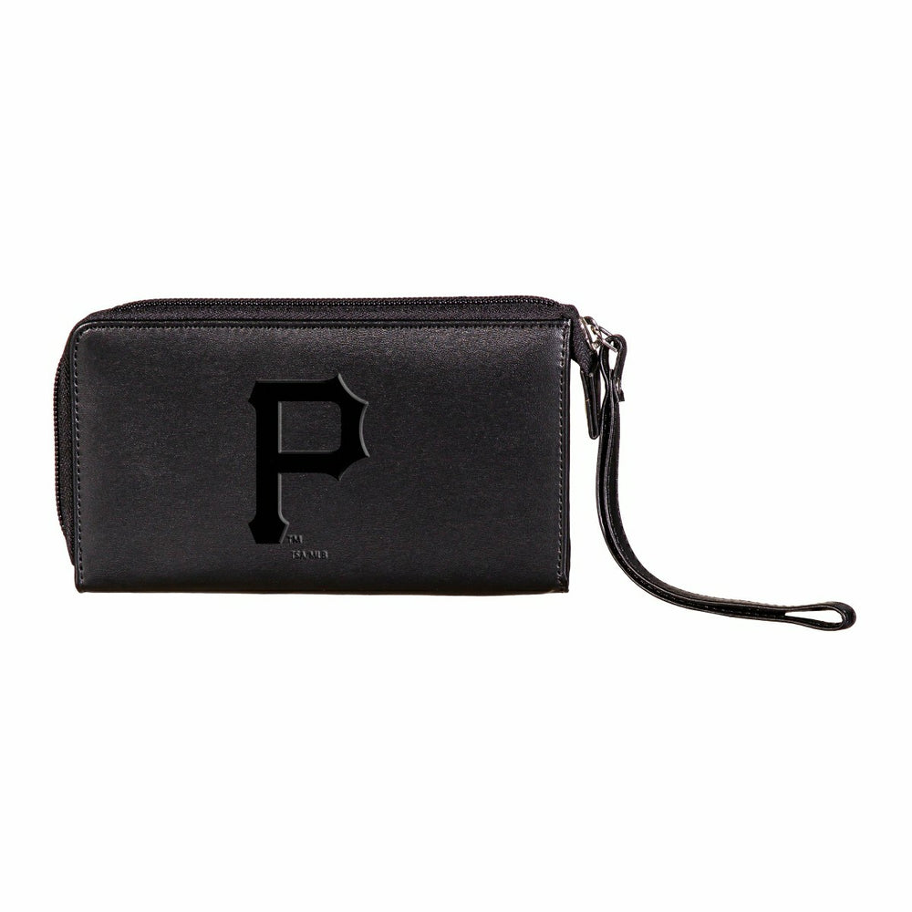 Pittsburgh Pirates Wristlet Wallet Black, MLB, Home