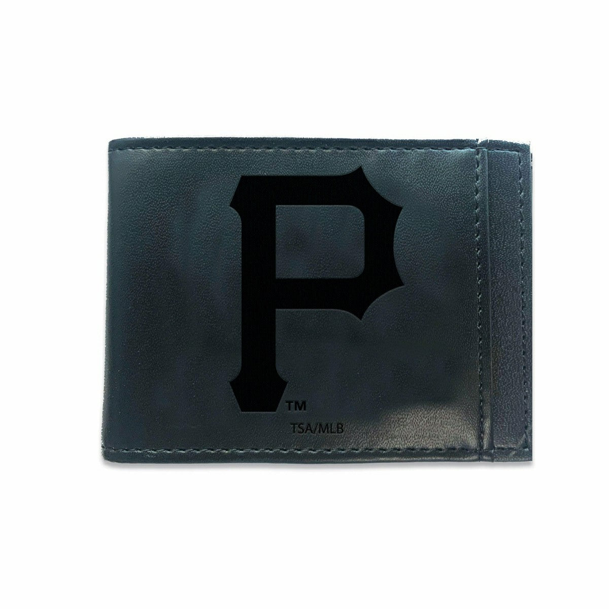 Pittsburgh Pirates Front Pocket Wallet w/ RFID Blocking Black, MLB, Home