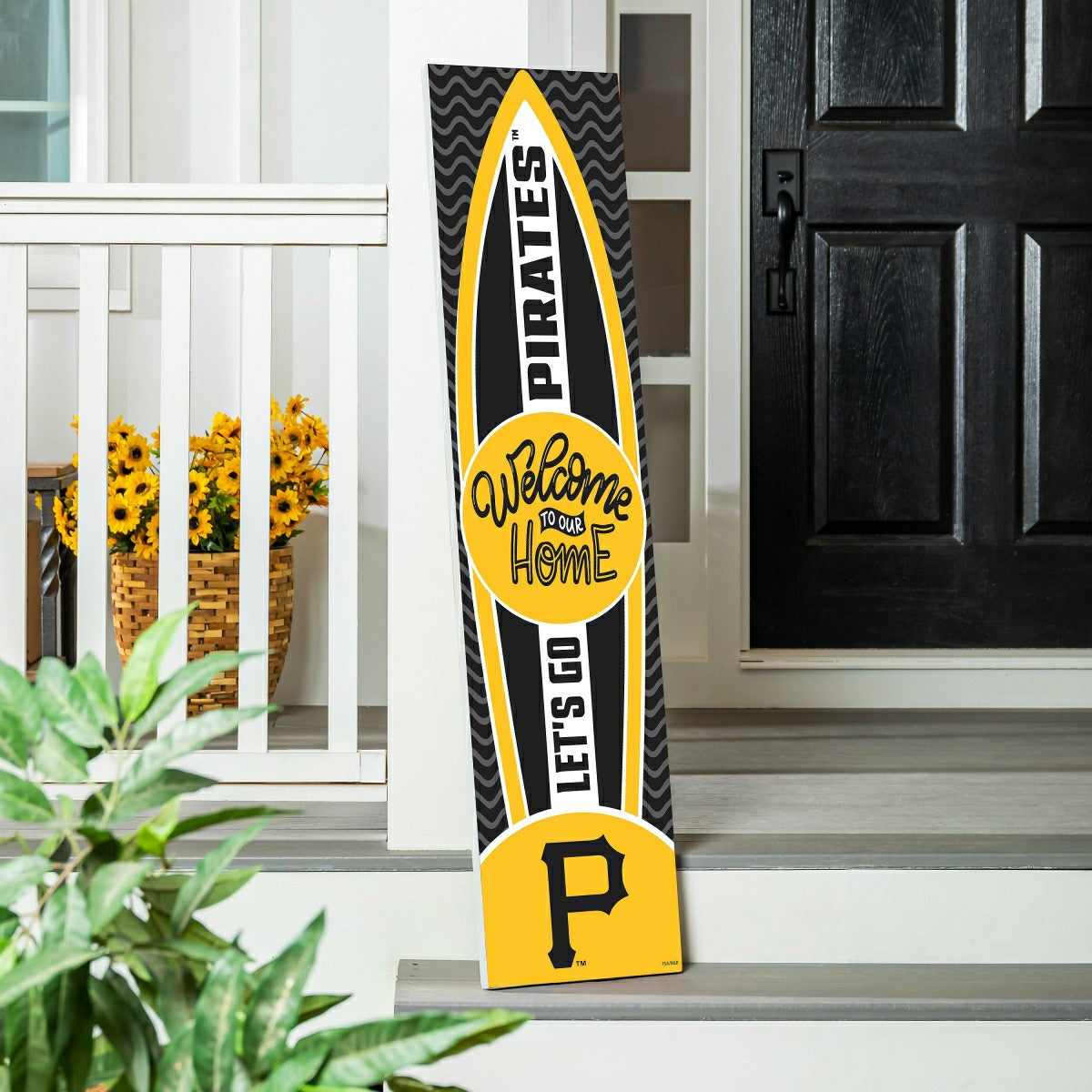 Pittsburgh Pirates Summer Seasonal Surfboard ECM Exclusive 47" Single , MLB, Home