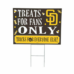 San Diego Padres Yard Sign, Halloween Treats for Fans, MLB, Home