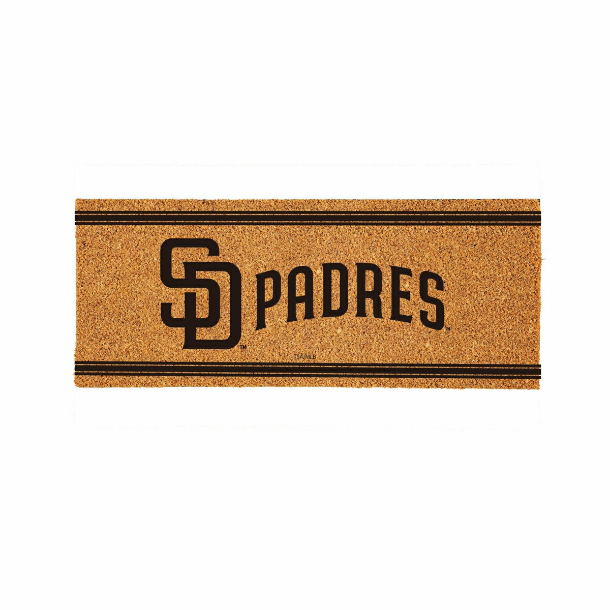 San Diego Padres Extra Large One Color Coir Mat, 60"x24", MLB