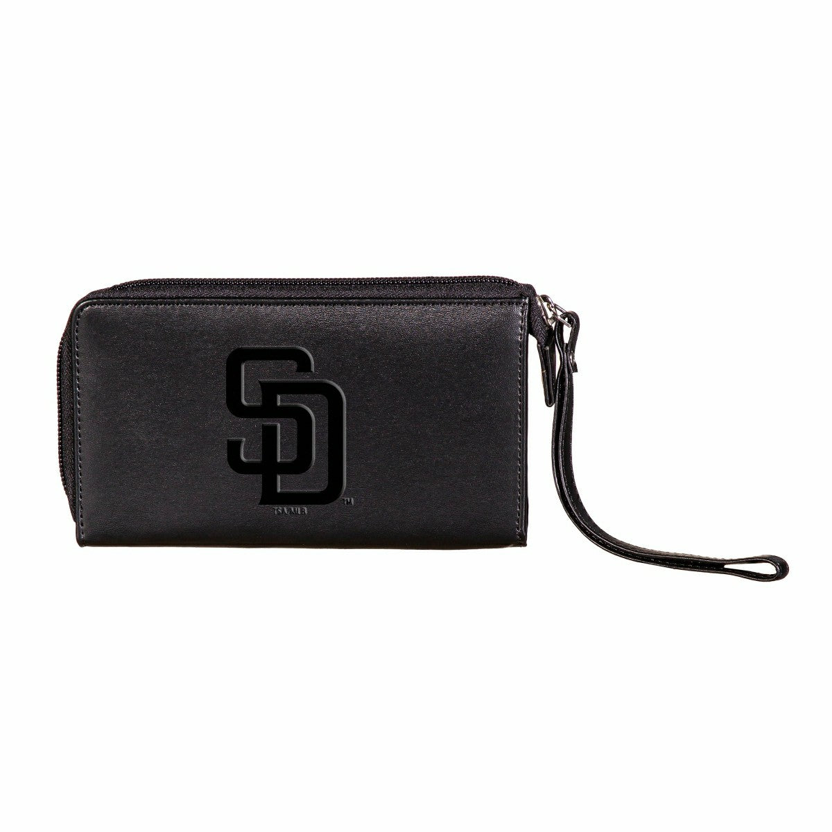 San Diego Padres Wristlet Wallet Black, MLB, Home