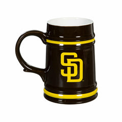 San Diego Padres Ceramic Stein Cup, 24oz, MLB, Home