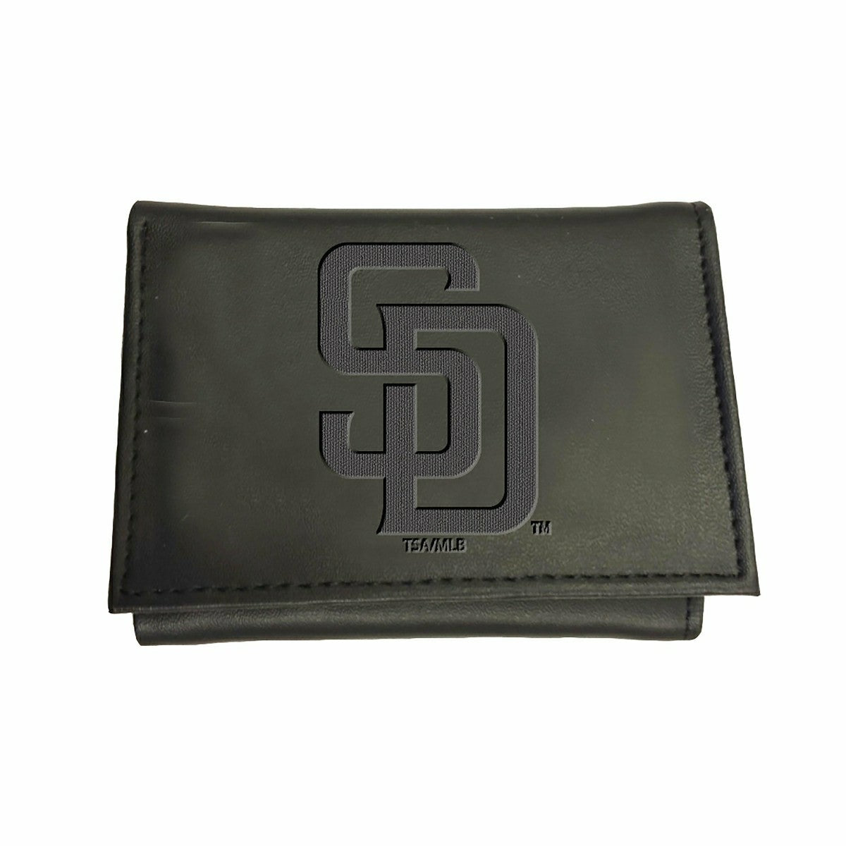 San Diego Padres Tri-Fold Wallet Black, MLB, Home