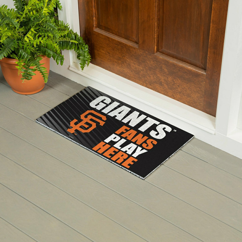 San Francisco Giants Fan Mat, 28"x16", MLB