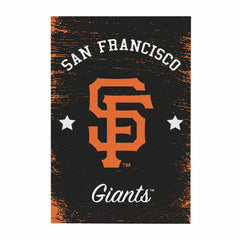 San Francisco Giants Wood Wall Sign, 16x24, MLB, Home
