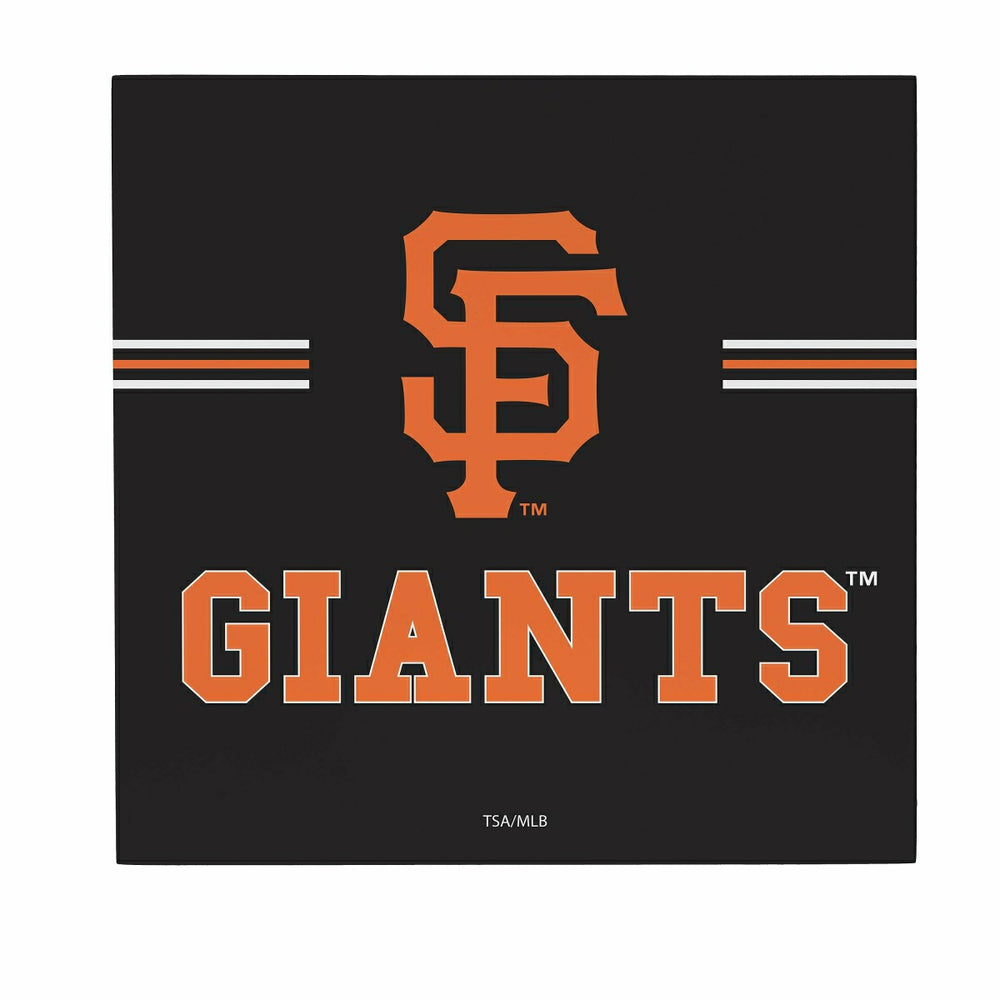 San Francisco Giants Wood Wall Sign, 12x12, MLB, Home