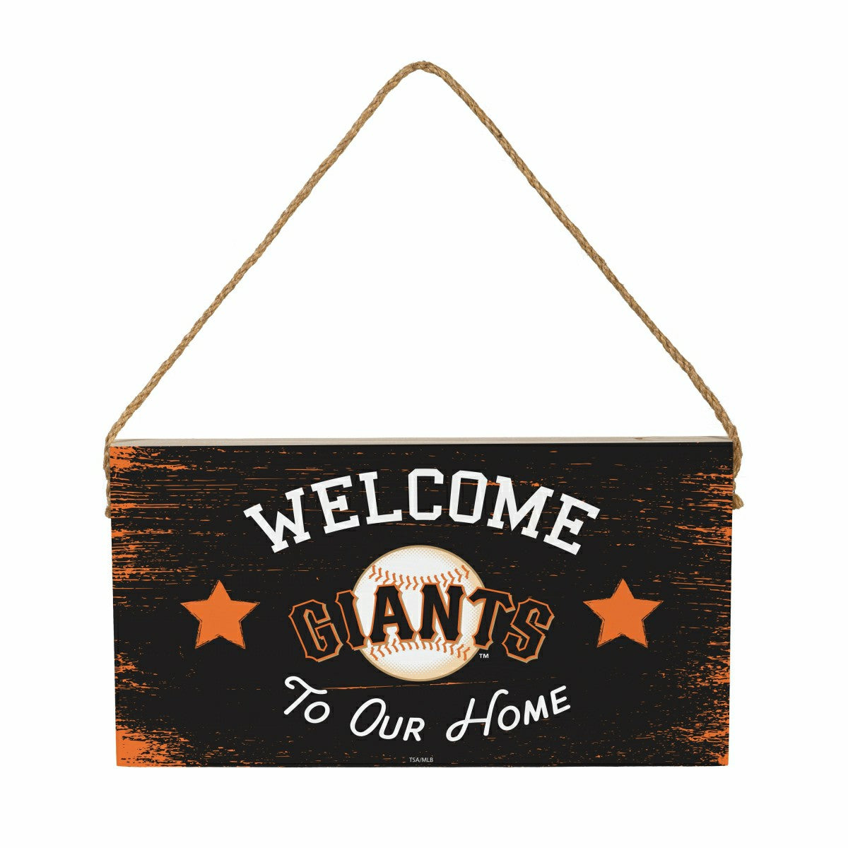 San Francisco Giants Wood Wall Sign, 6x11, MLB, Home