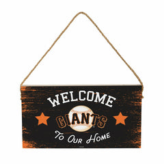 San Francisco Giants Wood Wall Sign, 6x11, MLB, Home